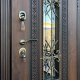 Входная металлическая Дверь Шелтер (SHELTER) Лацио Алмон-25 в Подольск