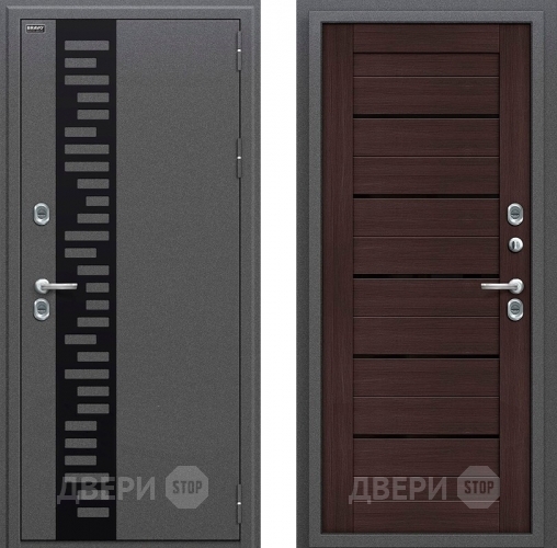 Входная металлическая Дверь Bravo Оптим Термо 222 Венге в Подольск