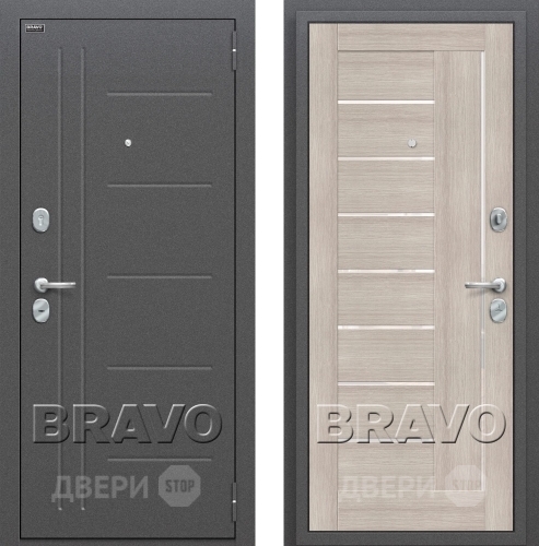 Входная металлическая Дверь Bravo Оптим Проф Капучино в Подольск