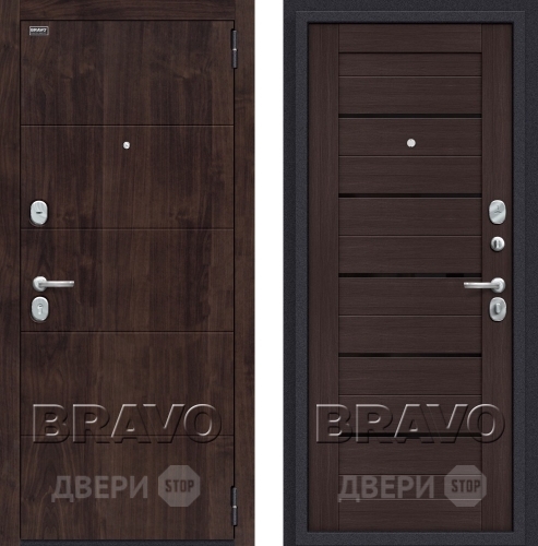 Входная металлическая Дверь Bravo Оптим Прайм Венге в Подольск