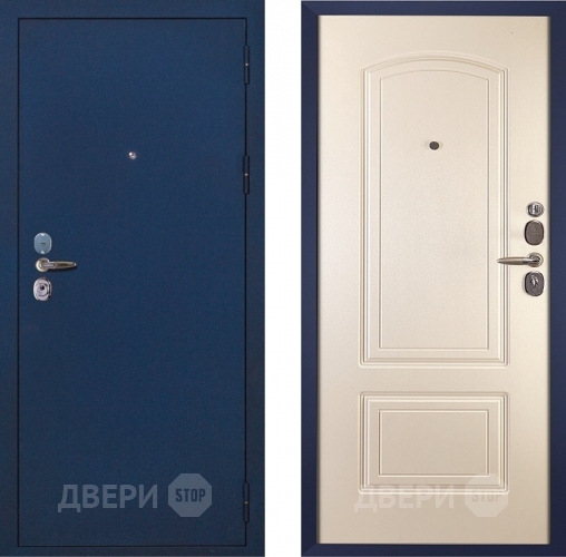 Входная металлическая Дверь Сударь 4 Синий Бархат в Подольск