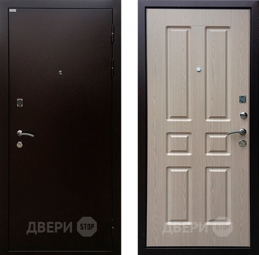 Входная металлическая Дверь Ратибор Комфорт Белёный дуб в Подольск