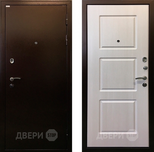 Входная металлическая Дверь Ратибор Трио Лиственница Беж в Подольск
