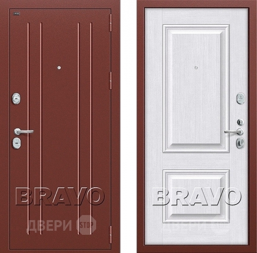Входная металлическая Дверь Groff Т2-232 Milk Oak в Подольск