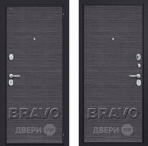 Входная металлическая Дверь Groff Т3-300 Black Wood в Подольск