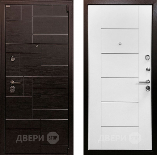 Входная металлическая Дверь Ратибор Омега 3К Белый ясень в Подольск