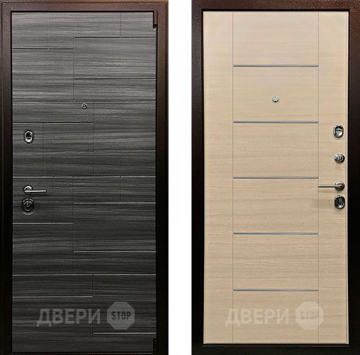 Входная металлическая Дверь Ратибор Омега 3К Акация поперечная в Подольск