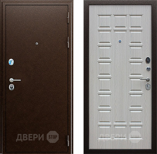 Входная металлическая Дверь Йошкар Спартак Белёный дуб в Подольск