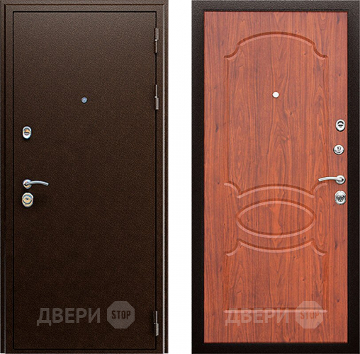 Входная металлическая Дверь Йошкар Грация Орех темный в Подольск
