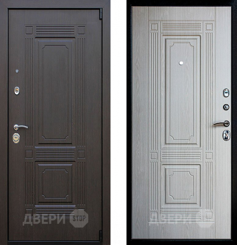 Входная металлическая Дверь  Йошкар Викинг Белёный  дуб в Подольск