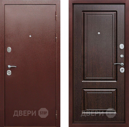 Входная металлическая Дверь Цитадель Толстяк 10см Антик Венге в Подольск
