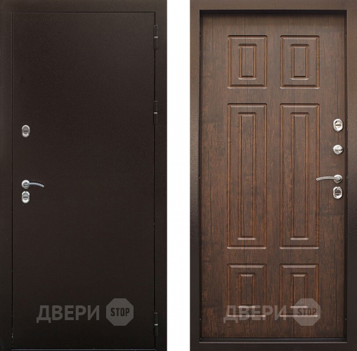 Входная металлическая Дверь Сибирь Термо-Maxi тиковое дерево в Подольск