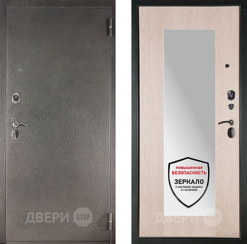 Входная металлическая Сейф-дверь Аргус ДА-17 Зеркало в Подольск