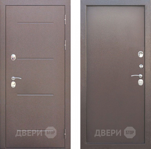 Входная металлическая Дверь Цитадель Isoterma Медный антик в Подольск