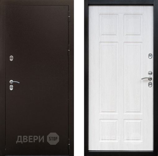 Входная металлическая Дверь Сибирь Термо Дуб филадельфия крем  в Подольск