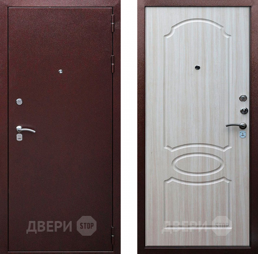 Входная металлическая Дверь Райтвер К7 Беленый дуб в Подольск