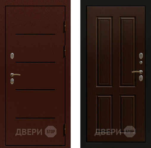 Входная металлическая Дверь Райтвер Термо венге в Подольск