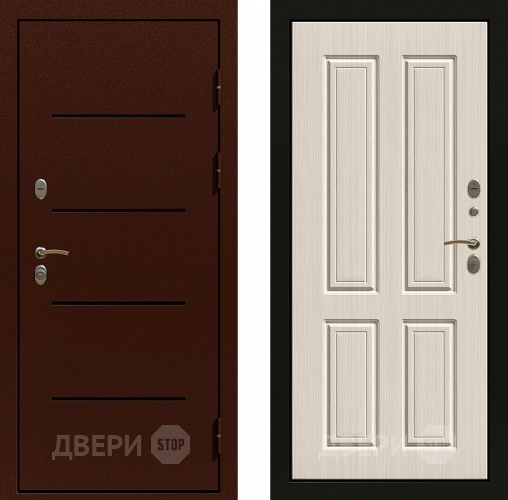 Входная металлическая Дверь Райтвер Термо Беленый дуб в Подольск