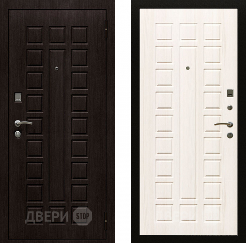 Входная металлическая Дверь Райтвер Сенат-лайф Беленый Дуб в Подольск