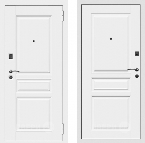 Входная металлическая Дверь Райтвер X4 Белый в Подольск