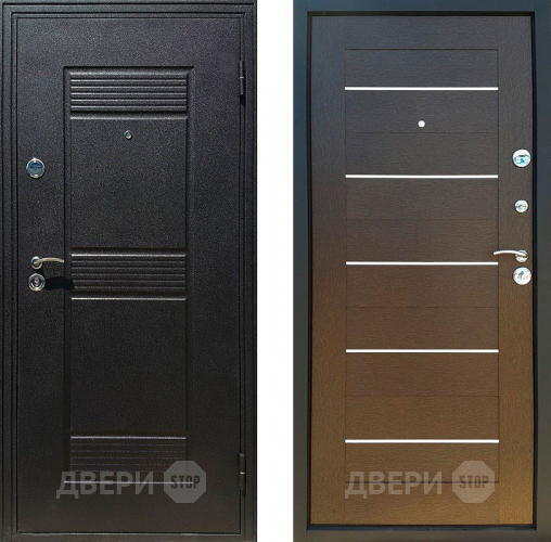 Входная металлическая Дверь в квартиру СТОП 7Х Венге в Подольск