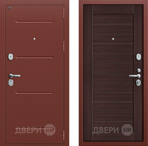 Входная металлическая Дверь Groff Т2-221 Wenge Veralinga в Подольск