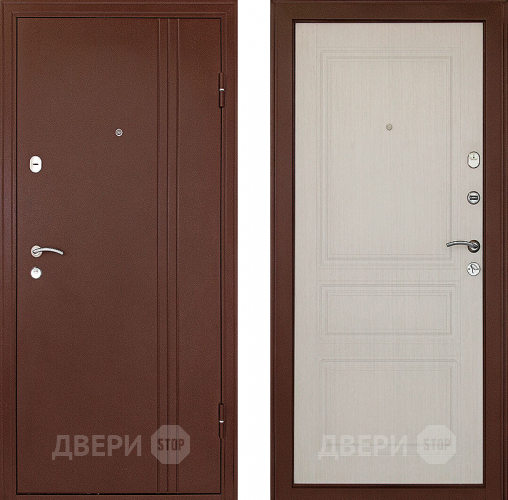 Входная металлическая Дверь Форпост Турин Беленый дуб в Подольск