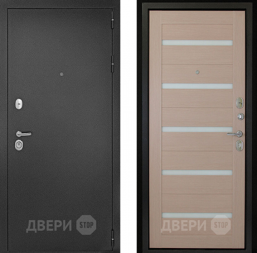 Входная металлическая Дверь Дверной Континент Рубикон - 1 Царга Капучино в Подольск