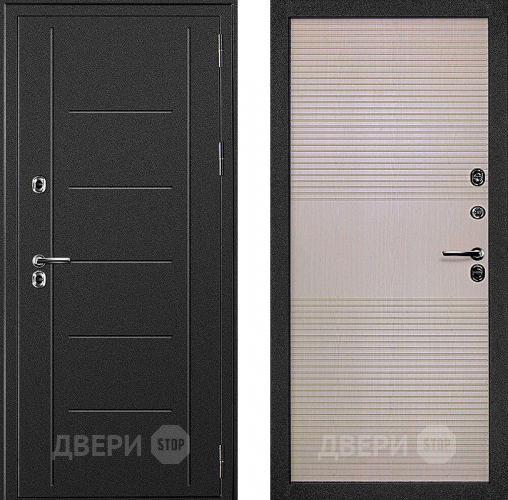 Входная металлическая Дверь Дверной Континент Термаль Беленый дуб в Подольск