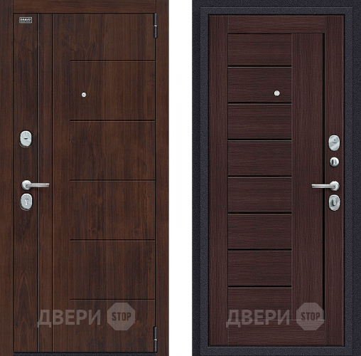 Входная металлическая Дверь Bravo Оптим Модерн Wenge Veralinga в Подольск