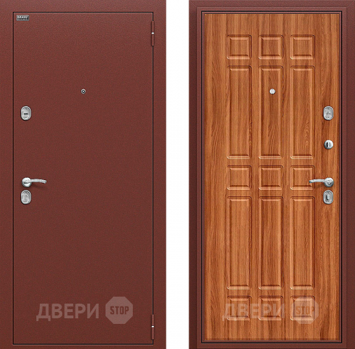 Входная металлическая Дверь Bravo Оптим Старт Янтарный Дуб в Подольск