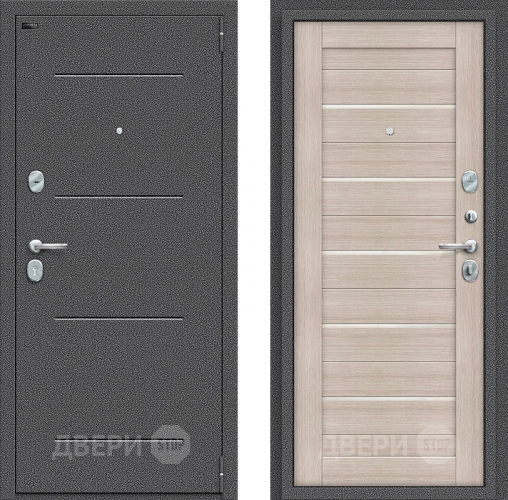 Входная металлическая Дверь Bravo Порта S-2 104/П22 Cappuccino Veralinga в Подольск