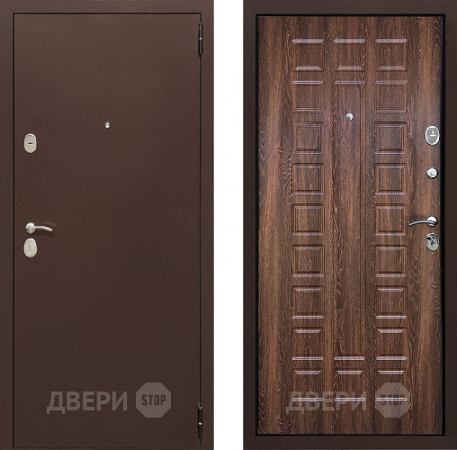 Входная металлическая Дверь Престиж 100 Дуб коньячный в Подольск