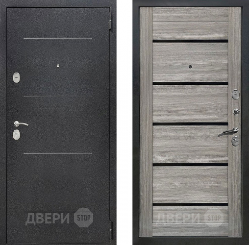 Входная металлическая Дверь Престиж Люкс Дуб дымчатый в Подольск