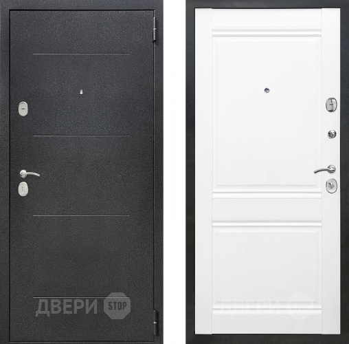 Входная металлическая Дверь Престиж Люкс Х1 Белый матовый в Подольск