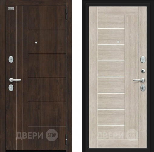 Входная металлическая Дверь Bravo Морден Kale Almon/Cappuccino Veralinga в Подольск