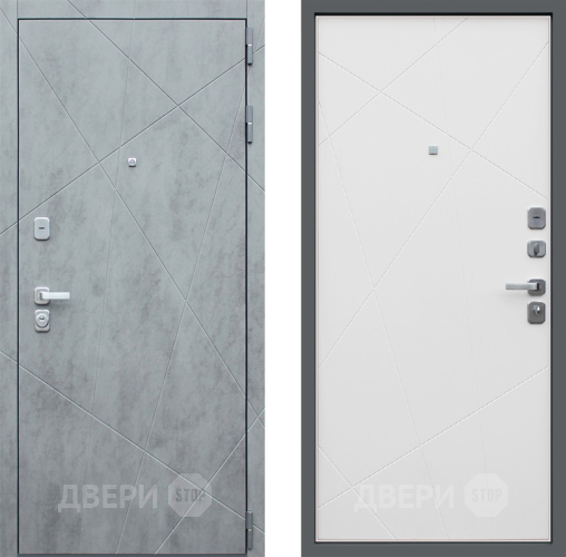 Входная металлическая Дверь Йошкар Дуэт-Б Белый Матовый в Подольск