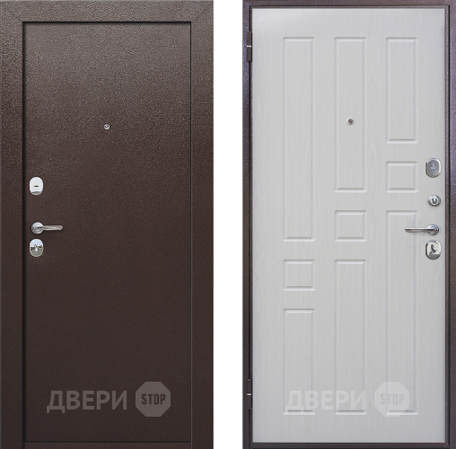 Входная металлическая Дверь Цитадель Гарда 8мм ВО Белый ясень (открывание внутрь) в Подольск
