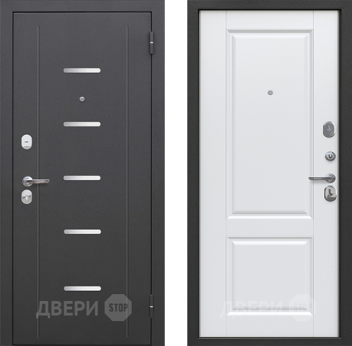 Дверь Цитадель Гарда 7,5 см Серебро Велюр Белый софт в Подольск
