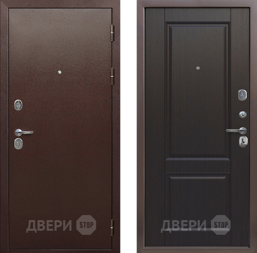 Входная металлическая Дверь Цитадель 9см Медный антик Темный Кипарис в Подольск