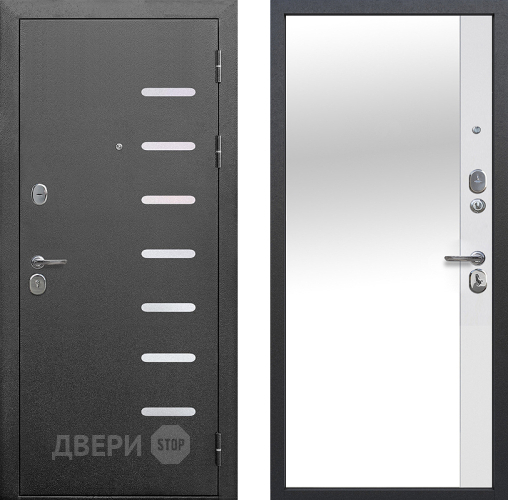 Входная металлическая Дверь Цитадель 9см Серебро Ривер Айс в Подольск