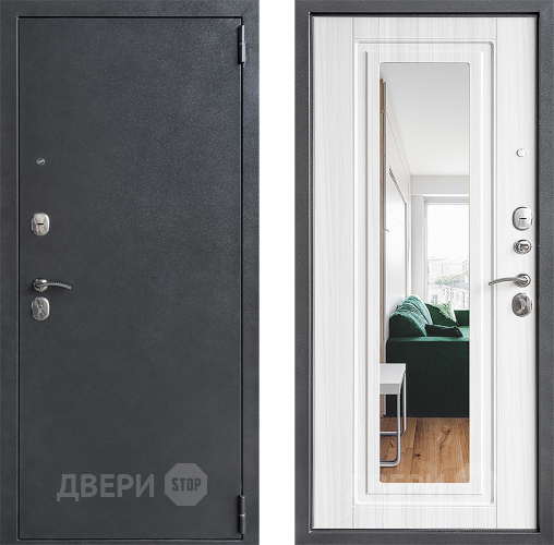 Дверь Дверной Континент ДК-70 Зеркало Лиственница в Подольск