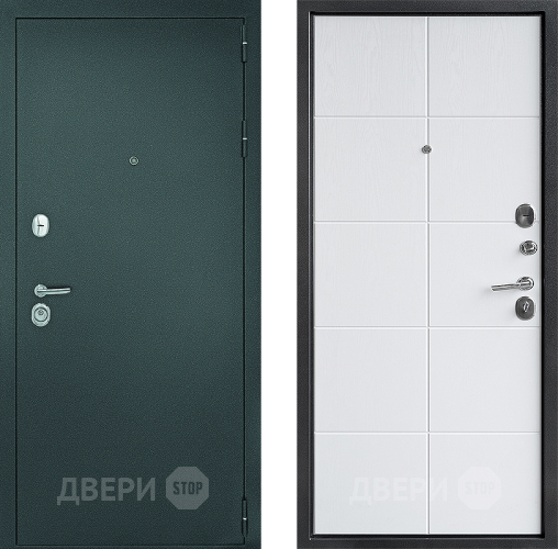 Входная металлическая Дверь Дверной Континент Рубикон - 2 Белое Дерево в Подольск