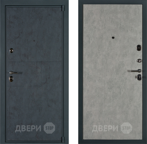 Дверь Заводские двери Графит в Подольск
