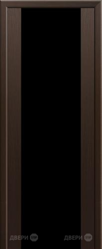 Межкомнатная дверь ProfilDoors 8X венге мелинга (черный триплекс) в Подольск