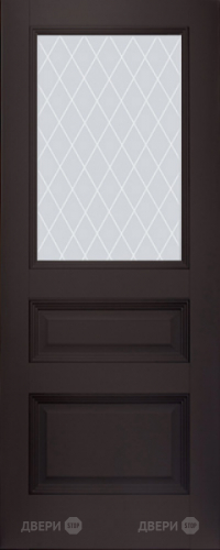 Межкомнатная дверь ProfilDoors 67U темно-коричневый (ромб) в Подольск
