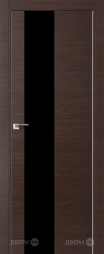 Межкомнатная дверь ProfilDoors 5Z венге кроскут (черный лак) в Подольск