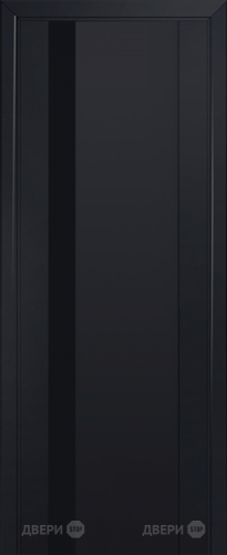 Межкомнатная дверь ProfilDoors 62U черный (черный лак) в Подольск