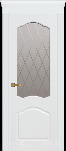 Межкомнатная дверь Танго ПО белая эмаль (мателюкс с фрезеровкой) в Подольск