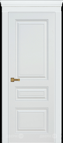 Межкомнатная дверь Троя ПГ белая эмаль в Подольск